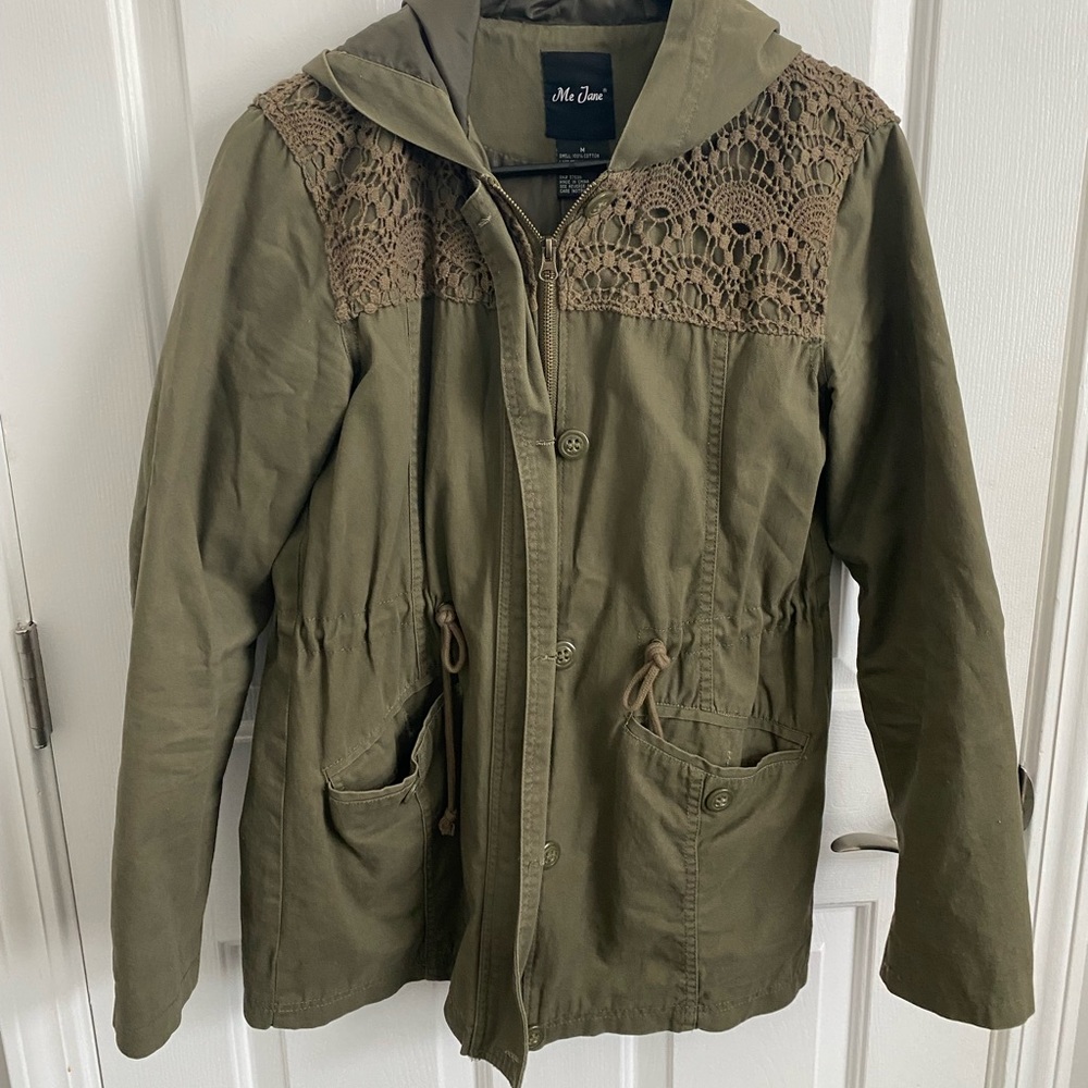 Army green jacket